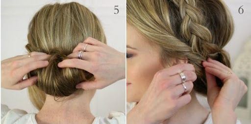 dutch braid updo