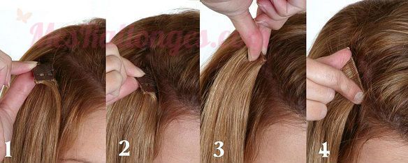 side clip in hair
