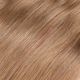 18 inch Invisible Wire Thick Human Hair Honey Brown #12 130g