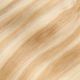 22 inch Clip-ins Thick Human Hair Strawberry Blonde & Bleach Blonde #27/613 155g