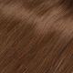 18 inch Invisible Wire Thick Human Hair Chestnut Brown #6 130g