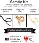 Get a sample kit of Permanent Remy Hair Extensions  [Final Sale] 