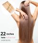 22 Inch Invisible Wire Human Hair