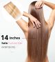 14 Inch Invisible Wire Human Hair