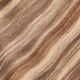 14 inch Clip-ins Thick Human Hair Ombre Balayage 125g