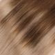 14 inch Clip-ins Thick Human Hair Ombre Blonde 125g