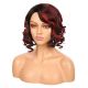 DM1707525-v4 - Short Dark Red Synthetic Hair Wig [FINAL SALE]