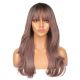 DM2031257-v4 - Long Mauve Pastel Synthetic Hair Wig With Bangs [FINAL SALE]