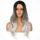 DM2031291-v4 - Long Ombre White Blonde Synthetic Hair Wig  [FINAL SALE]