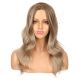 DM2031320-v4 - Long Dark Blonde Highlighted Synthetic Hair Wig  [FINAL SALE]