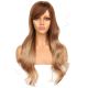 DM2031335-v4 - Long Ombre Brown Blonde Synthetic Hair Wig With Bangs [FINAL SALE]