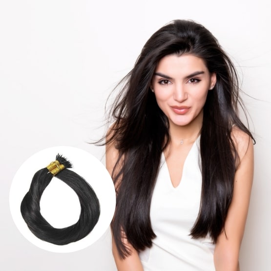 Nano rings hair extensions